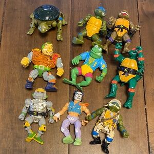 Vintage 80s & 90s teenage mutant ninja turtles